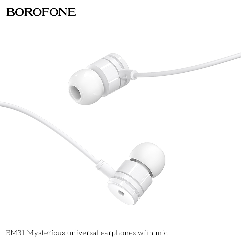BOROFONE BM31 Mysterious wired earphones with mic NZ 2